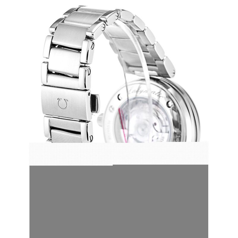 AAA UK Mother of Pearl - White Diamond Dial Omega Replica De Ville Ladymatic 425.35.34.20.55.001-34 MM