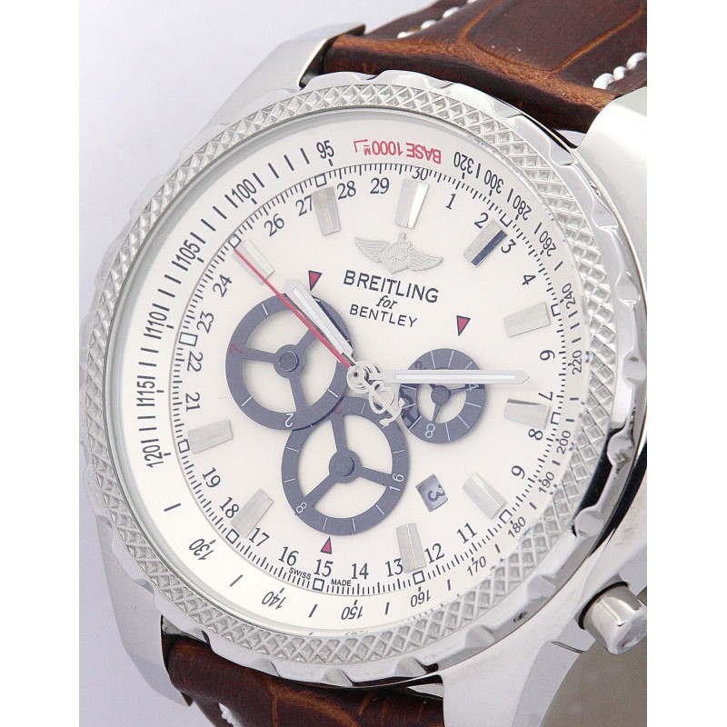 AAA UK White Dial Breitling Replica Bentley GT A13362-44.8 MM